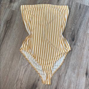 Striped Bodysuit